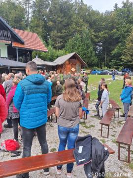 Hubertova sv. maša pri lovskem domu Sela v Sovinji Peči (6)